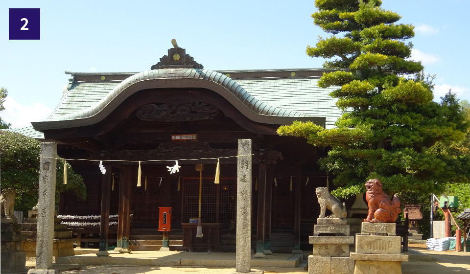 祇園神社拝殿