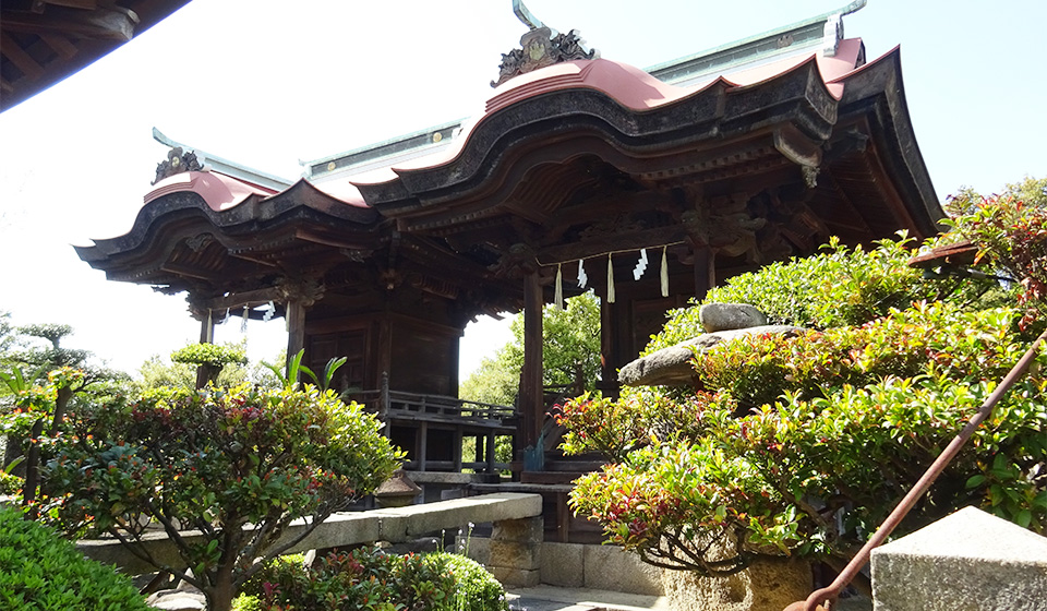 本殿(祇園宮と長浜宮)